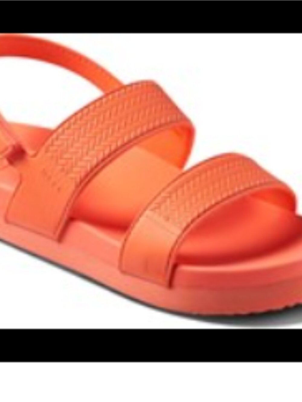 REEF Kids Water Vista Sandal, Adjustable Strap - 5T- Orange